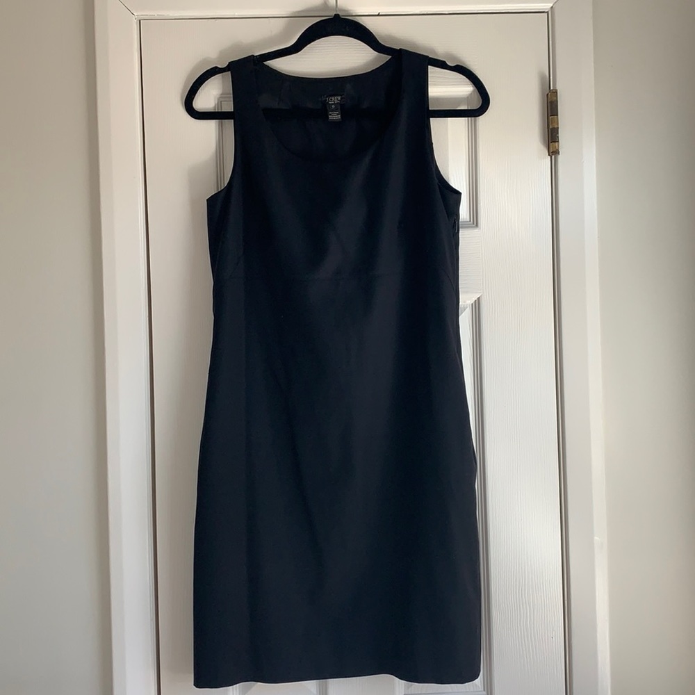 J. Crew black shift dress